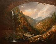 Wall, William Guy Cauterskill Falls on the Catskill Mountains painting